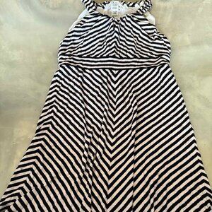 Max studio striped summer dress